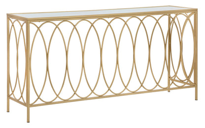 Elegante Konsole Marmor-Optik 160x40x79 cm