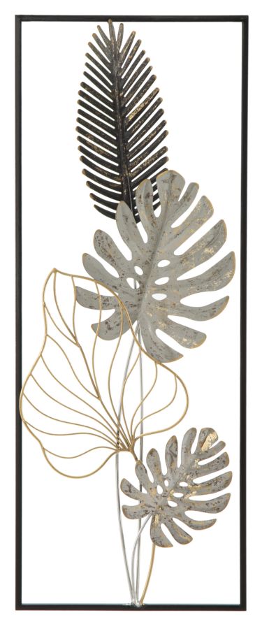Dekoratives Metallpaneel Plam -a- 28,5x3x74 cm