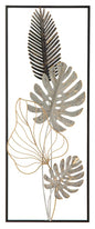 Plam Decorative Metal Panel -a- 28.5x3x74 cm