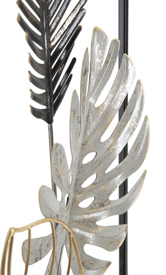 Dekoratives Metallpaneel Plam -a- 28,5x3x74 cm