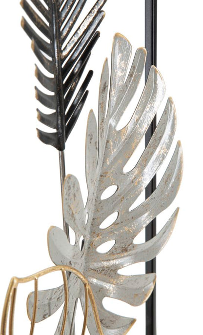 Dekoratives Metallpaneel Plam -a- 28,5x3x74 cm