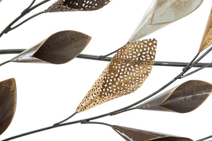 Decorative Iron Panel 3D Branch 115.5x6x65 cm