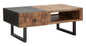 Mumbai Acacia Wood Coffee Table with Drawers - Dimensions 110x60x43 cm