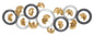 Arty Elegant Iron Panel - 127.5x4x44.5
