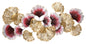 Floral Decorative Metal Panel -B- cm 117.5x5x54