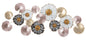 Decorative Pinky Iron Panel - 133.5x6.5x54.5 cm