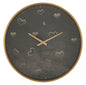 Hearts Wall Clock - Elegant Design Ø 60 cm