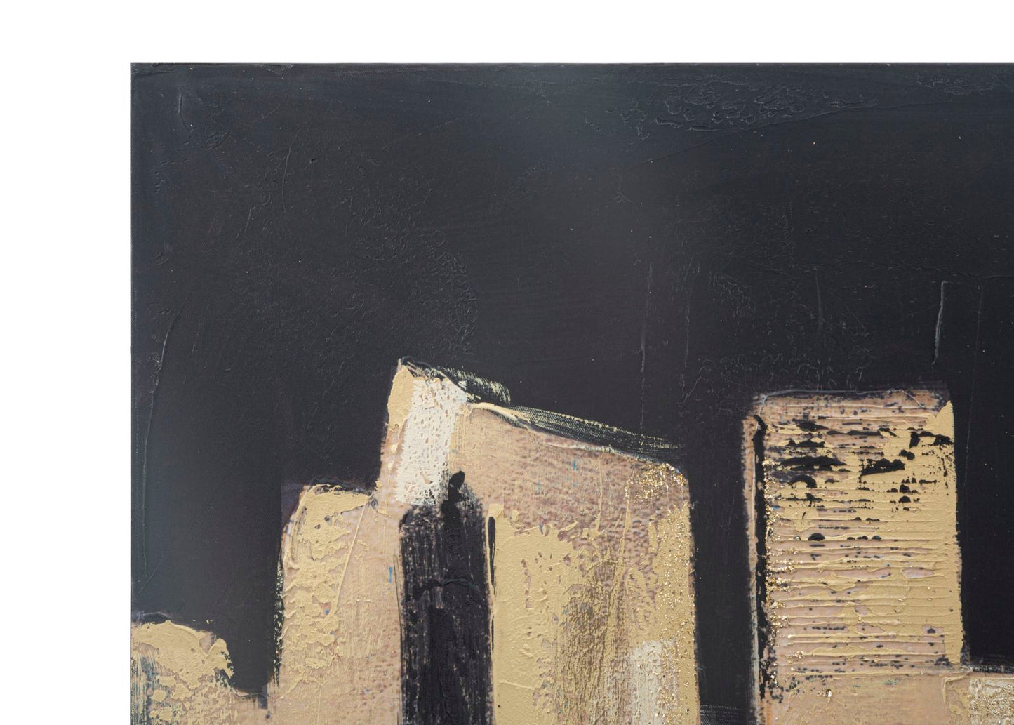 Gemälde auf Leinwand Goldene Stadt 150x3,8x70 cm