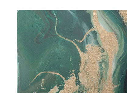 Leinwandgemälde von lebendiger Natur 80x2,8x100 cm