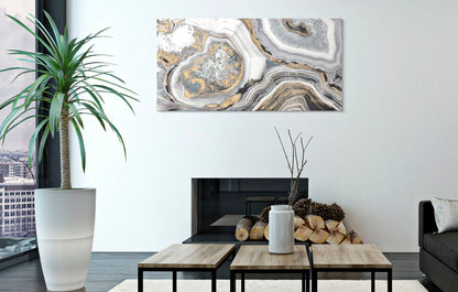 Abstract Painting on Canvas - Dimensions 120x3.8x60 cm