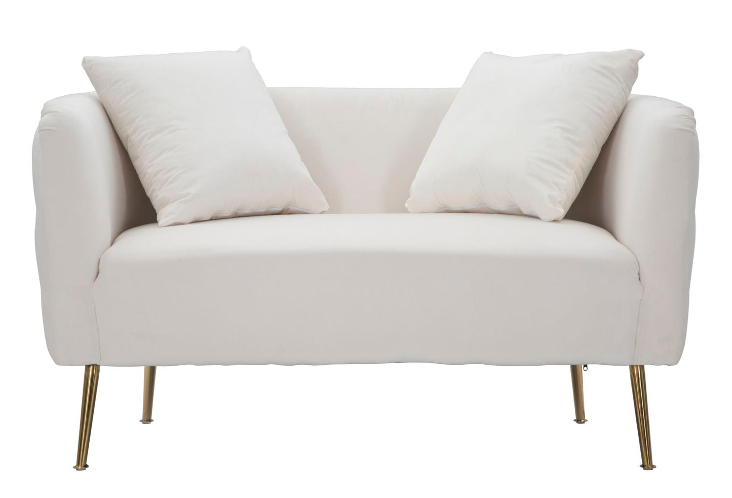 Elegantes Sofa Bucarest Creme 127x74x73 cm