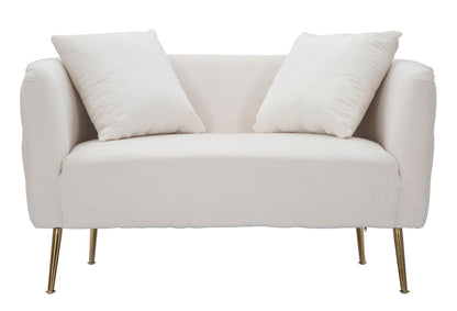 Elegantes Sofa Bucarest Creme 127x74x73 cm