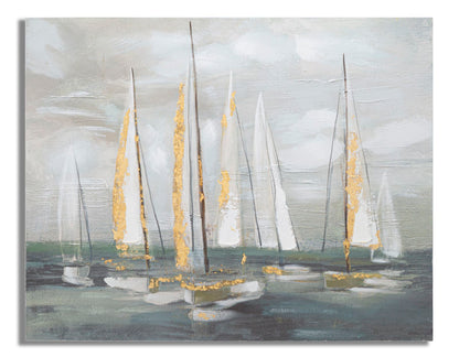 Quadro Marinaresco Gold 100x2,8x80 cm
