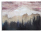 Pink Mountain Canvas Painting 80x2.7x60 cm