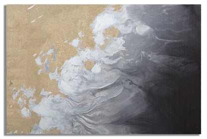 Dipinto Astratto su Tela Elegante 120x80 cm