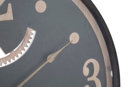 Elegante Wanduhr Ø 67 cm – Zeitgenössisches Design