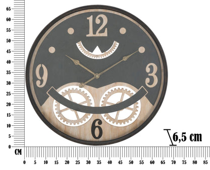 Elegante Wanduhr Ø 67 cm – Zeitgenössisches Design