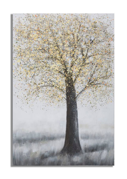 Leinwandbild "Einfacher Baum" - 80x3,8x120 cm