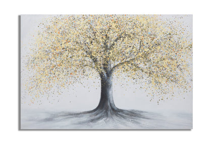 Dipinto su Tela "Albero Sereno" 120x3,8x80 cm