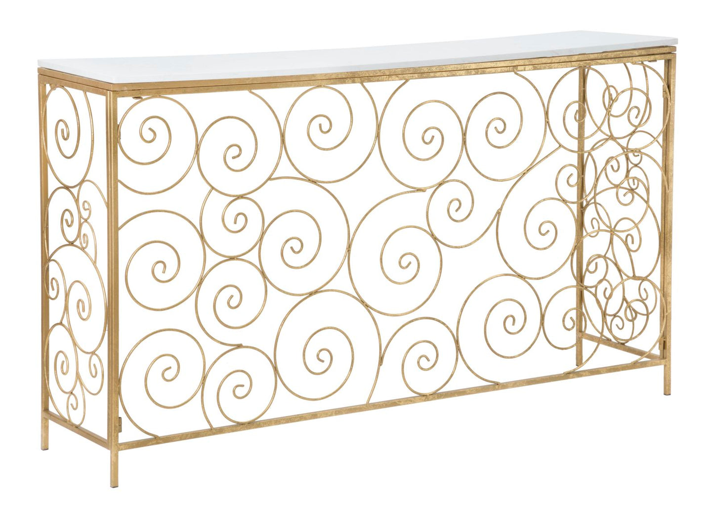 Konsole Geometrisch Spirale 140x36x82 cm