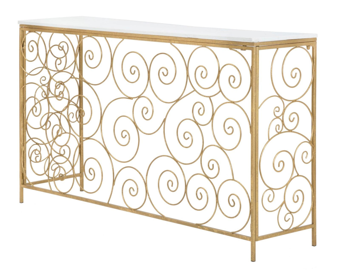Konsole Geometrisch Spirale 140x36x82 cm