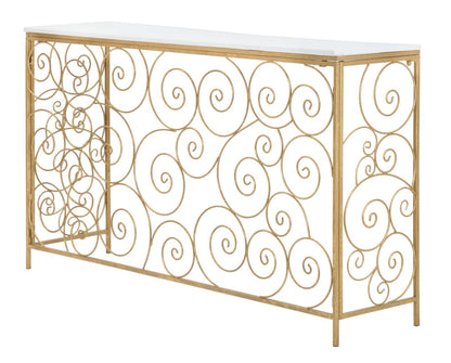 Konsole Geometrisch Spirale 140x36x82 cm