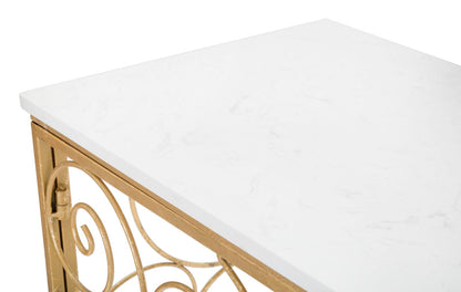 Konsole Geometrisch Spirale 140x36x82 cm