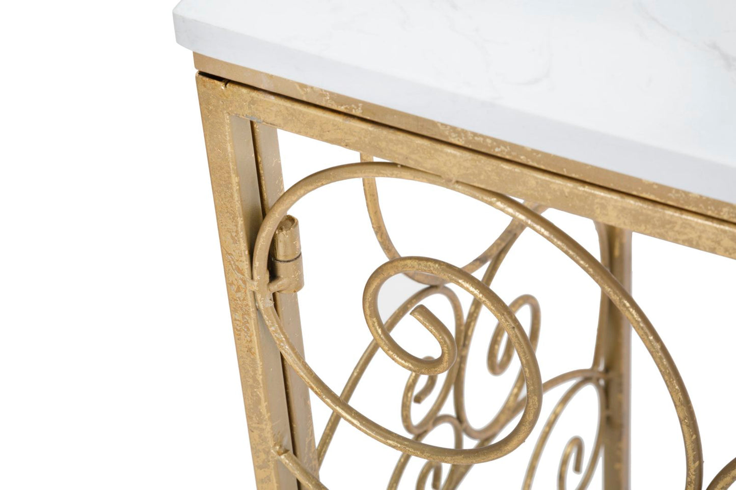 Konsole Geometrisch Spirale 140x36x82 cm