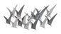 Decorative Iron Panel with 3D Seagulls 93x12.7x47.6 cm
