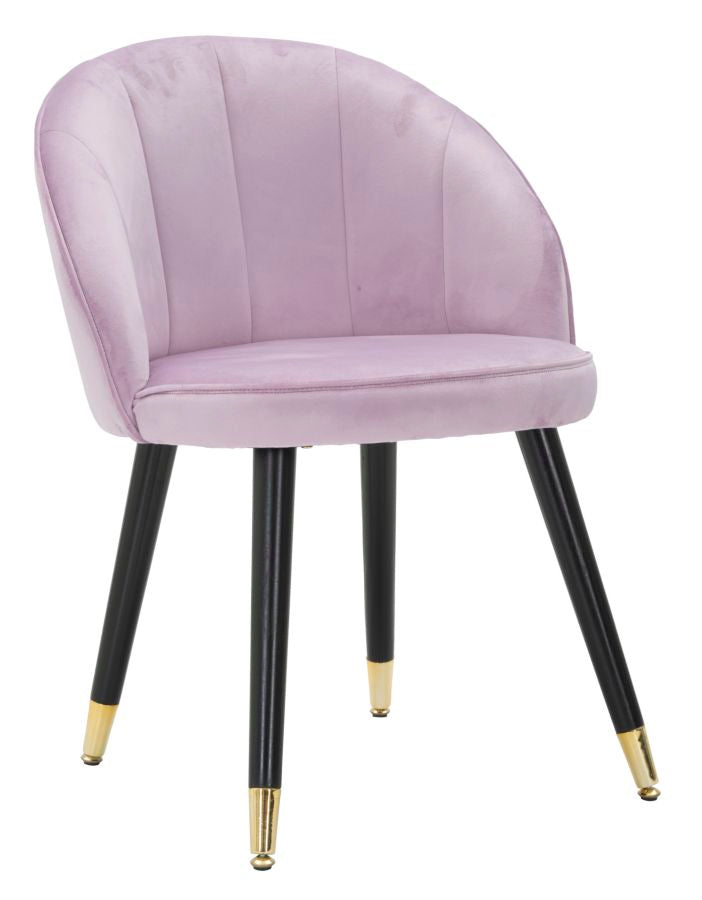 Eleganter Stuhl Loty Rosa 57x58x80 cm