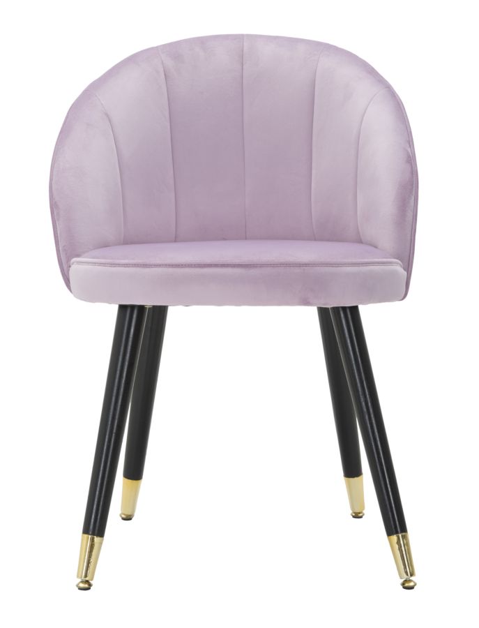 Eleganter Stuhl Loty Rosa 57x58x80 cm