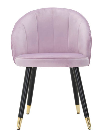 Eleganter Stuhl Loty Rosa 57x58x80 cm