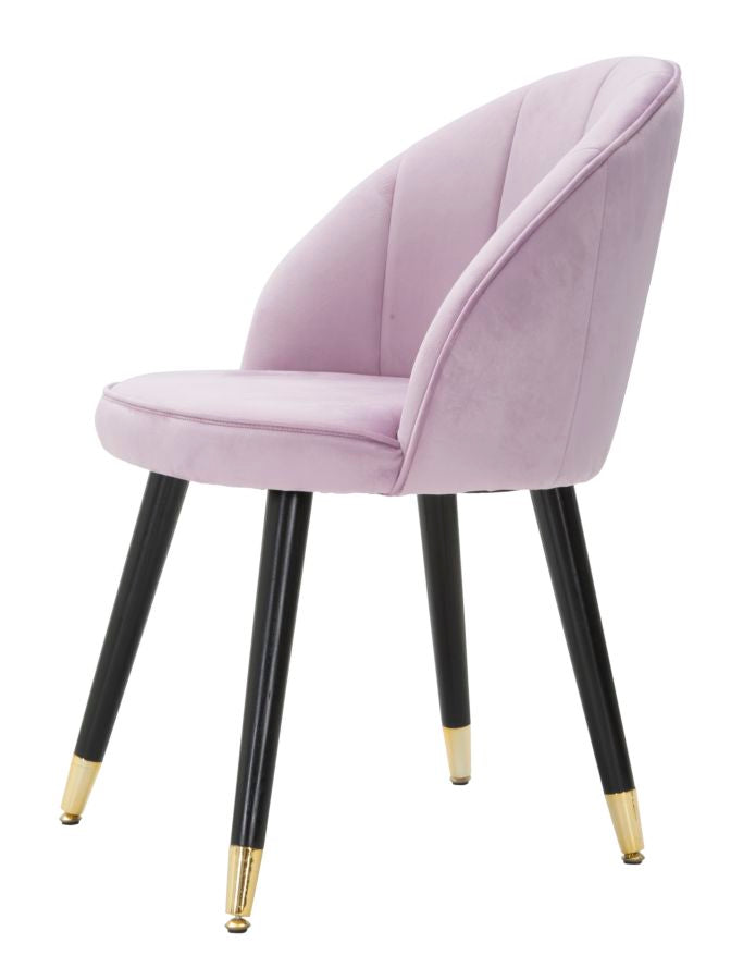 Eleganter Stuhl Loty Rosa 57x58x80 cm