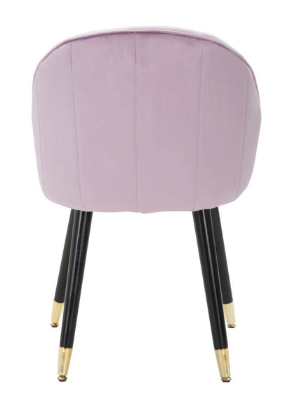 Eleganter Stuhl Loty Rosa 57x58x80 cm