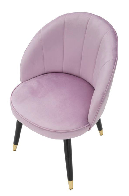 Eleganter Stuhl Loty Rosa 57x58x80 cm