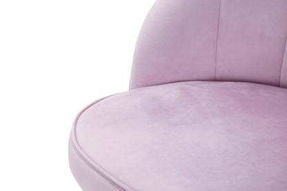 Eleganter Stuhl Loty Rosa 57x58x80 cm