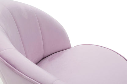 Eleganter Stuhl Loty Rosa 57x58x80 cm