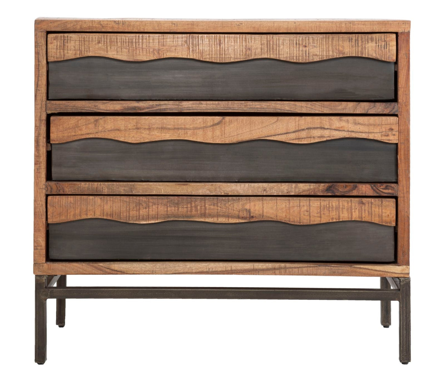 Kommode Yellowstone aus Nilotischem Akazienholz - 88x45x80 cm