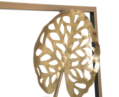 Dekoratives 3D-Metallpaneel mit Naturdesign – 31,2 x 5,5 x 90 cm