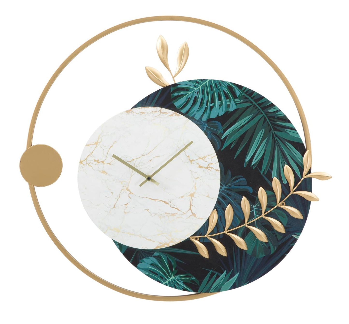 Orologio da muro Roundy Verde 60x4,5x65 cm