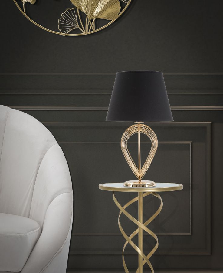 Elegante Tischleuchte Maxt Ø 32,5x53,5 cm