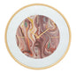 Elegant Mirrored Wall Clock 60x5 cm