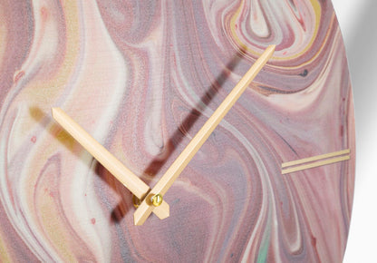 Elegante Wanduhr mit Spiegel, ø 60x5 cm