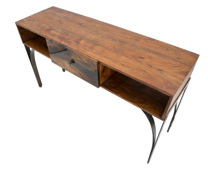 Konsole Mustang aus Nilotica-Akazien-Massivholz 130x40x80