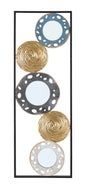 Decorative Iron Panel Gloty Ret. 3D - 31x3x90 cm