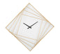 Elegant wall clock Goldy Line 85x6x85 cm