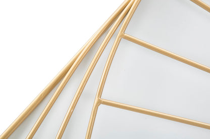 Elegant wall clock Goldy Line 85x6x85 cm