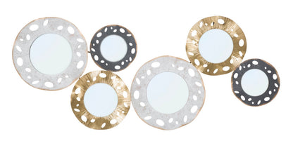 Dekoratives Metallpaneel Gloty – 104x4x45,5 cm