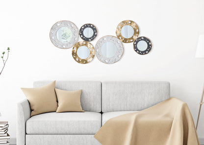Dekoratives Metallpaneel Gloty – 104x4x45,5 cm