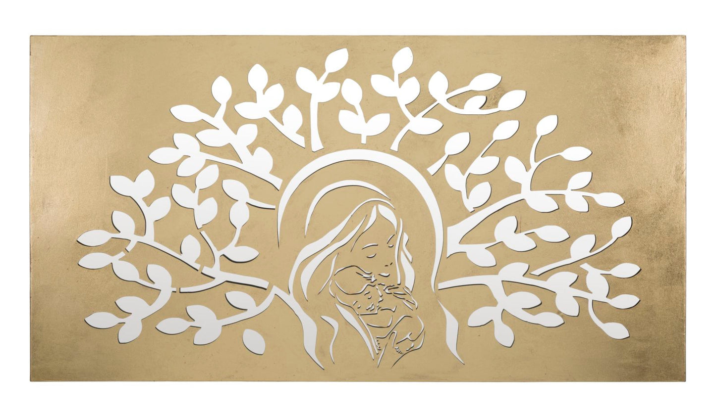 Dekoratives Paneel Maternity Gold 120x2x64 cm
